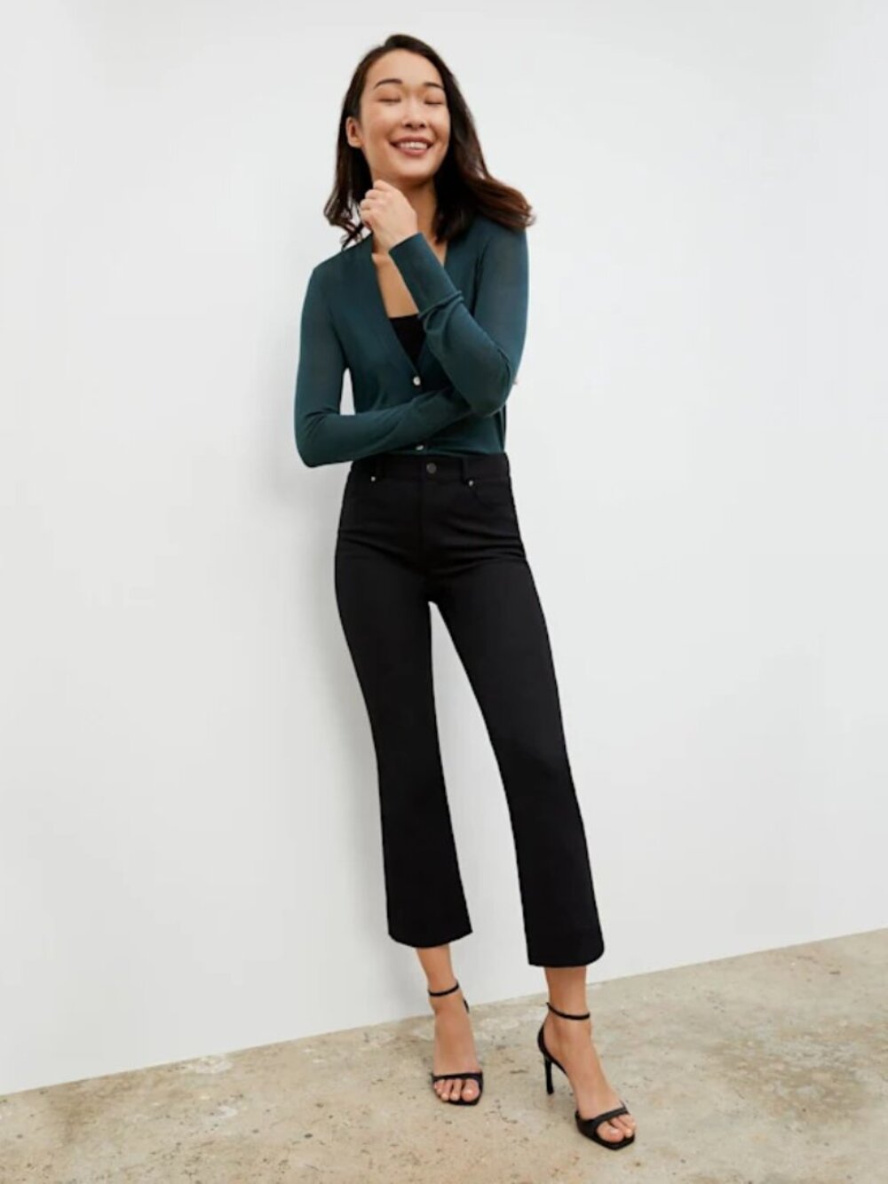 MM LaFleur The Archie Jeans Eco Better Than Denim Organic Cotton Pants Black 4
